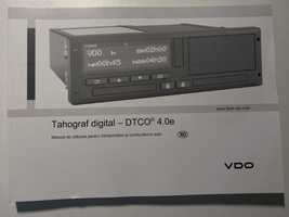 manual utilizare tahograf digital DTCO 4.0e