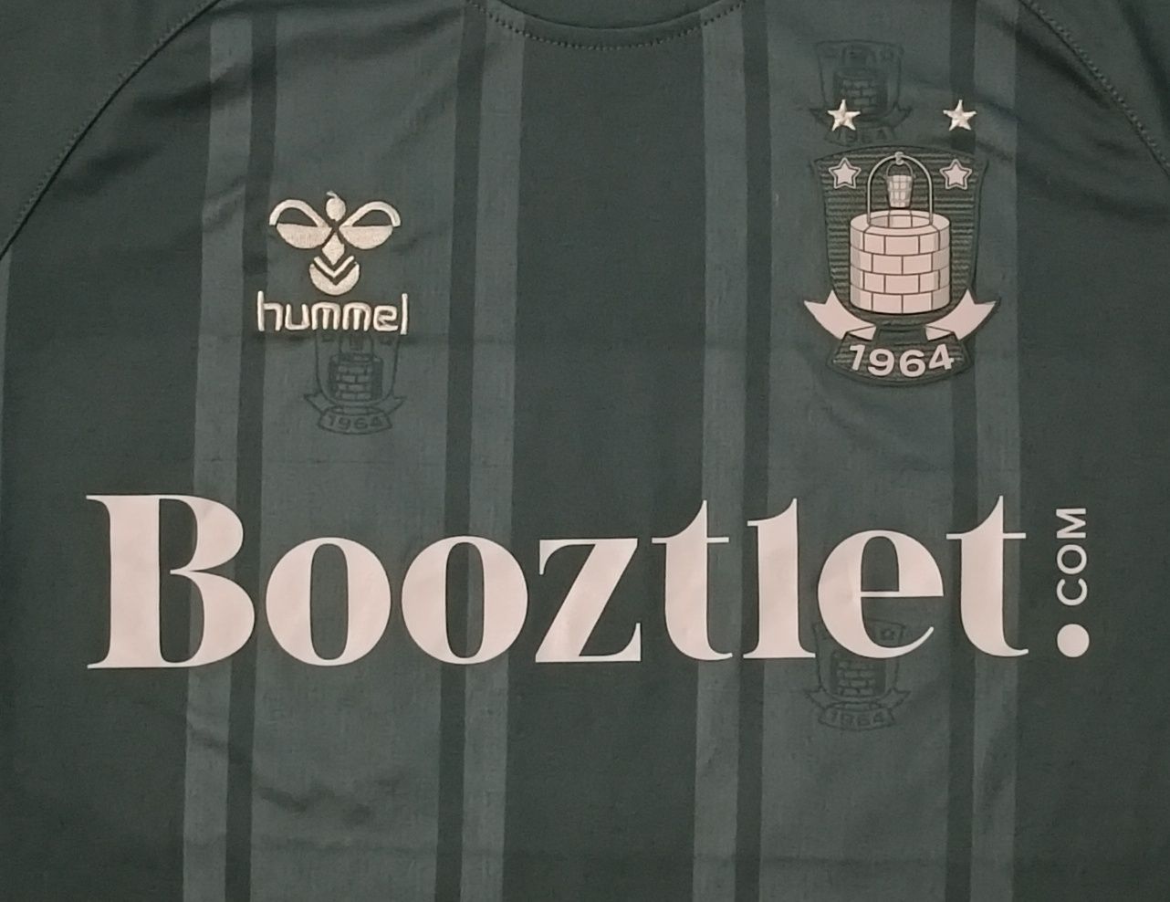 Hummel Brondby IF #8 Away Long Sleeve Jersey оригинална блуза XS спорт