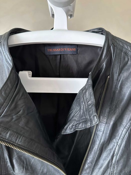 Яке естествена кожа TRUSSARDI JEANS