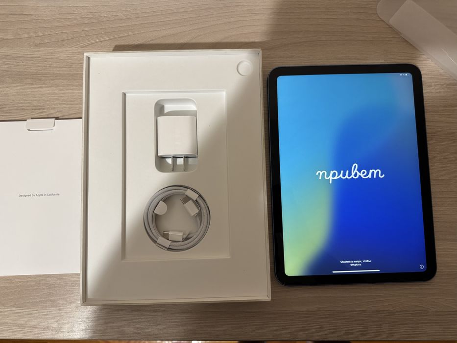 Планшет Apple iPad 11 дюймов 11-го поколения, A16, 128Gb Синий 2025
