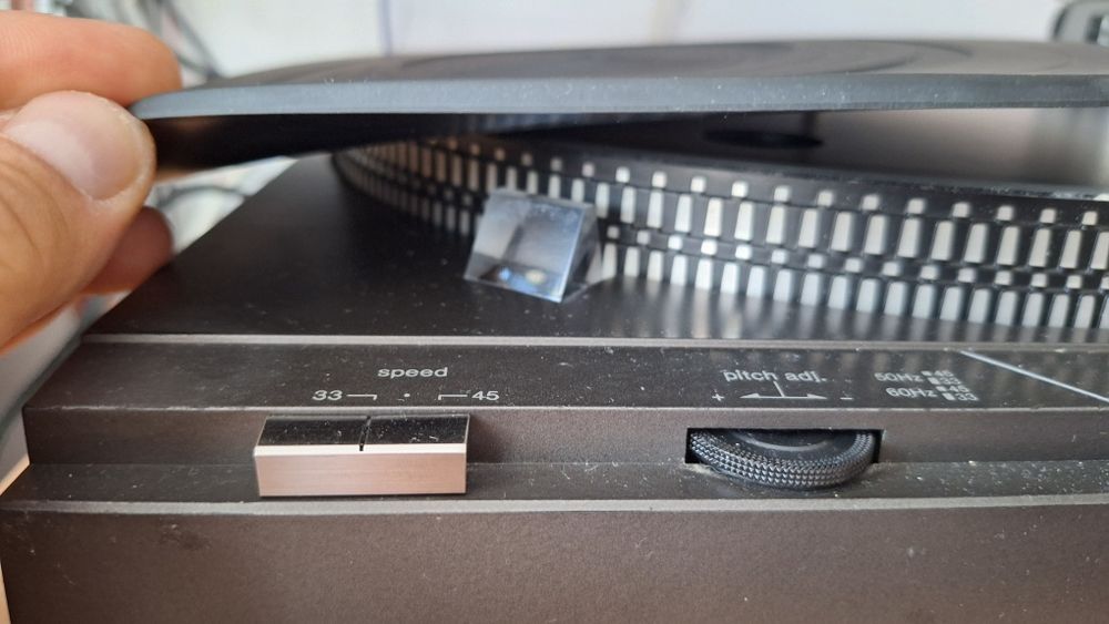 Pick up Technics SL D2 negru direct drive