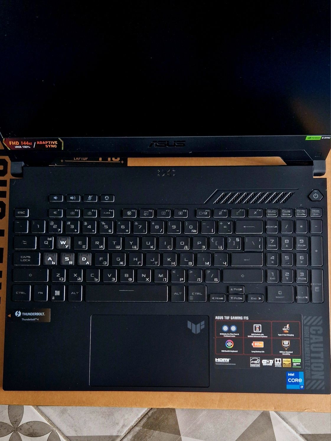 Геймърски Лаптоп Asus TUF Gaming F15