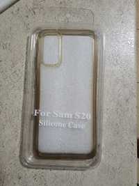 Husă silicon cu protecție cameră Samsung S20