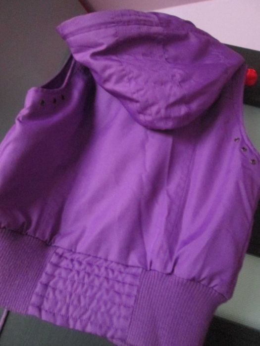 vesta mov Vero Moda  cu gluga dame S