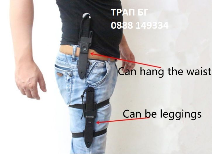 Нож за гмуркане водолазен за оцеляване