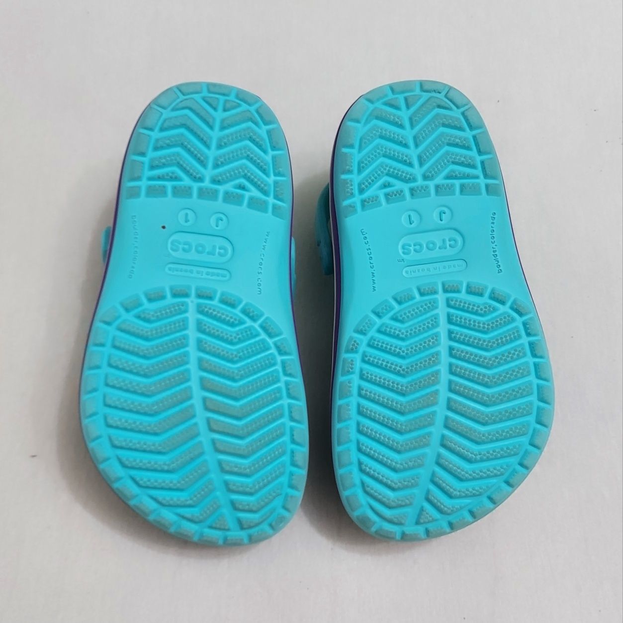Saboți CROCS J1, sandale papuci flip-flop nr 32-33 EU, (20-20, 5 cm)