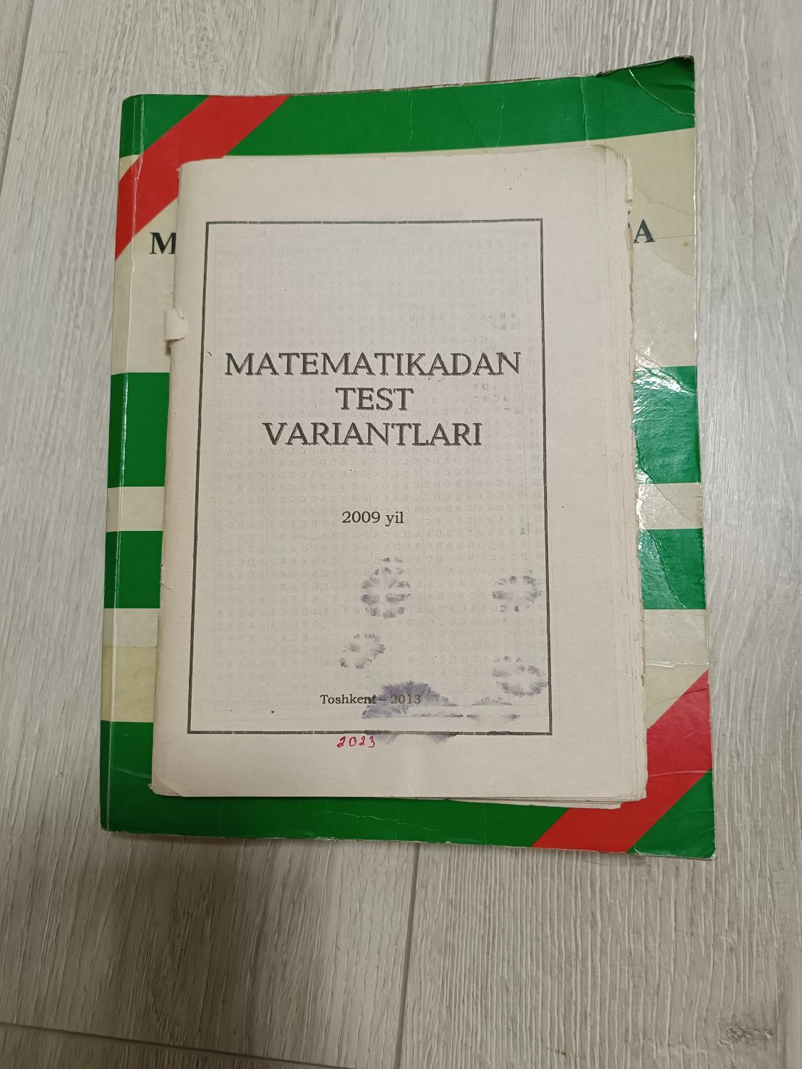 Matematika test kitoblar