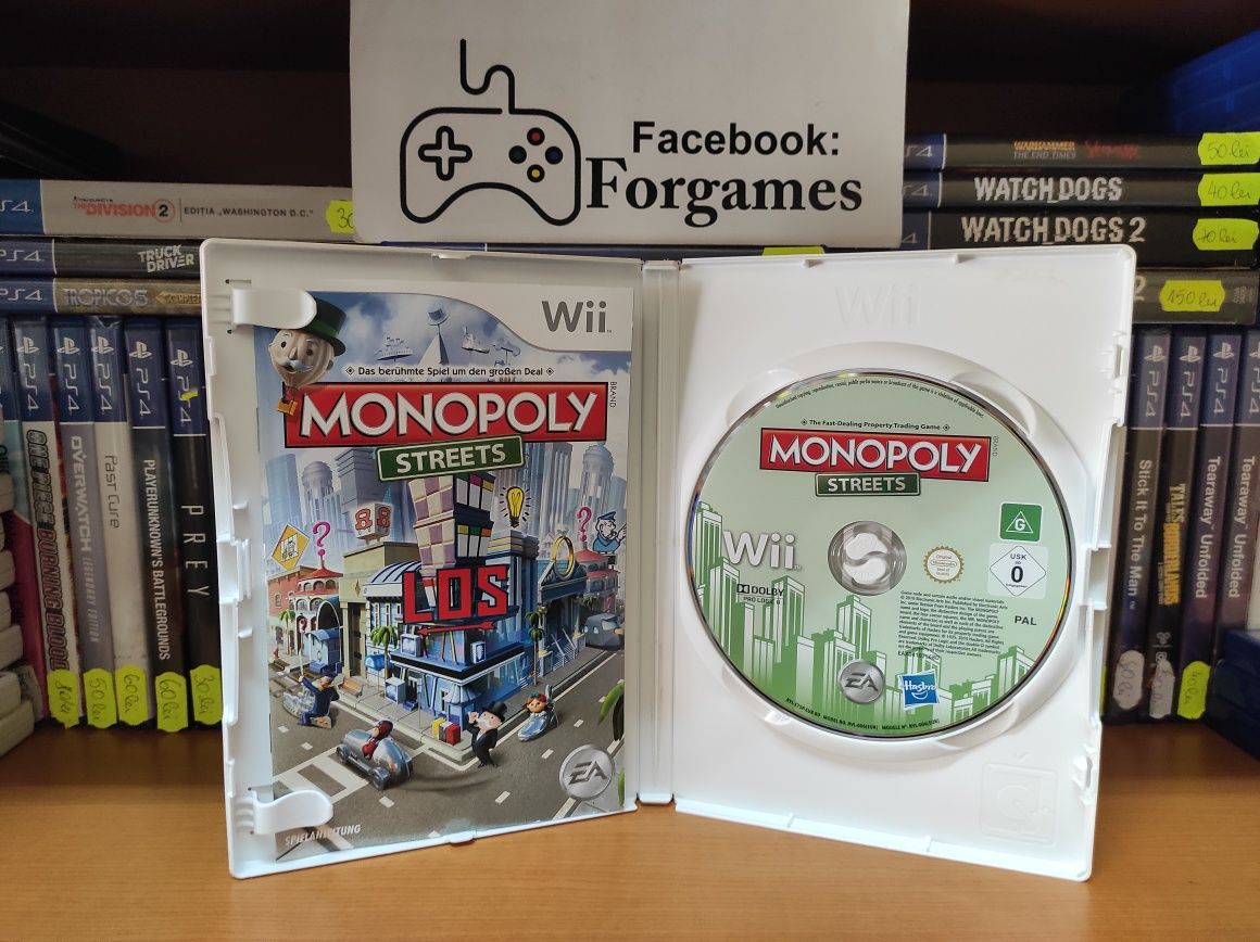 Vindem jocuri   Nintendo Wii Monopoly Streets Wii Forgames.ro