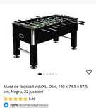 Masa fotbal  22 jucatori