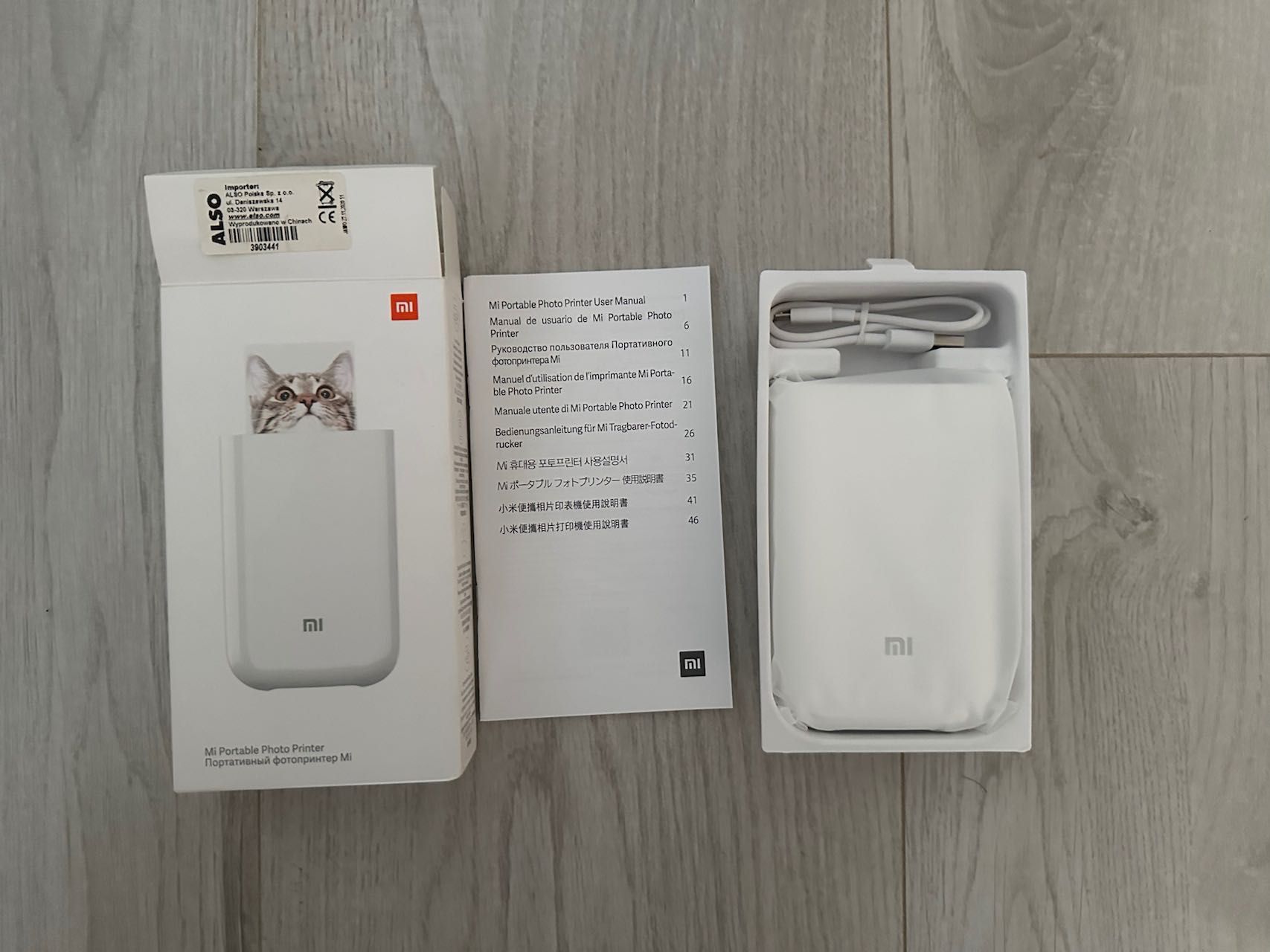 Xiaomi Mi Portable Photo Printer, imprimanta foto portabila ZINK