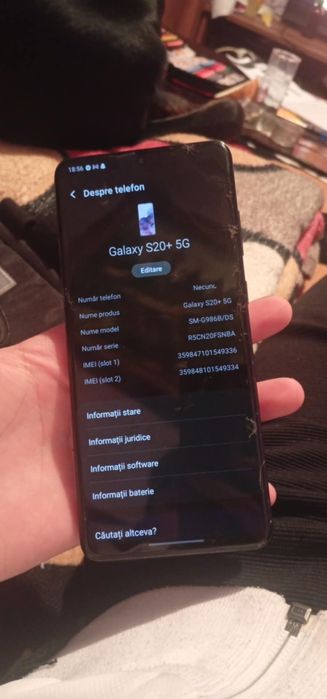 Ambele la schimb pe alt telefon perfect funcționale chiar și așa !!!