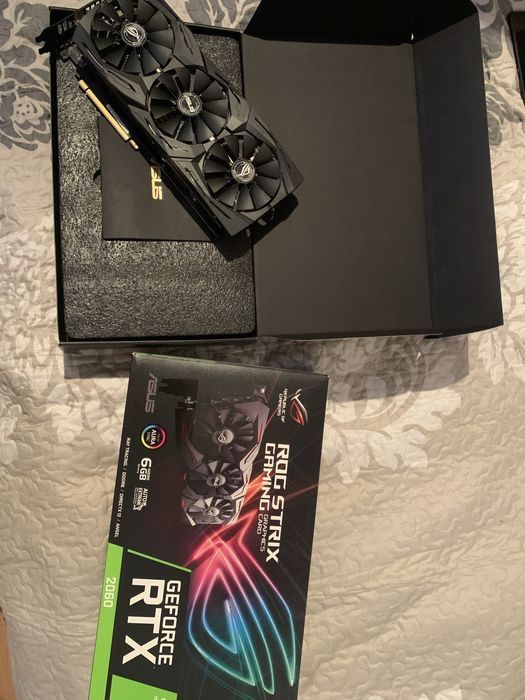 Placa Video Asus ROG STRIX RTX 2060 6GB Full Box