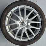 JanteAliaj 17''5X112 VwGolf5/6/Passat/Touran+AnvelopeVara 225-45-17''