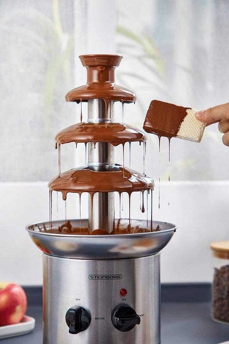 Шоколадов Фонтан Фондю  Steinborg, 170W, 4 Нива, 1250гр.