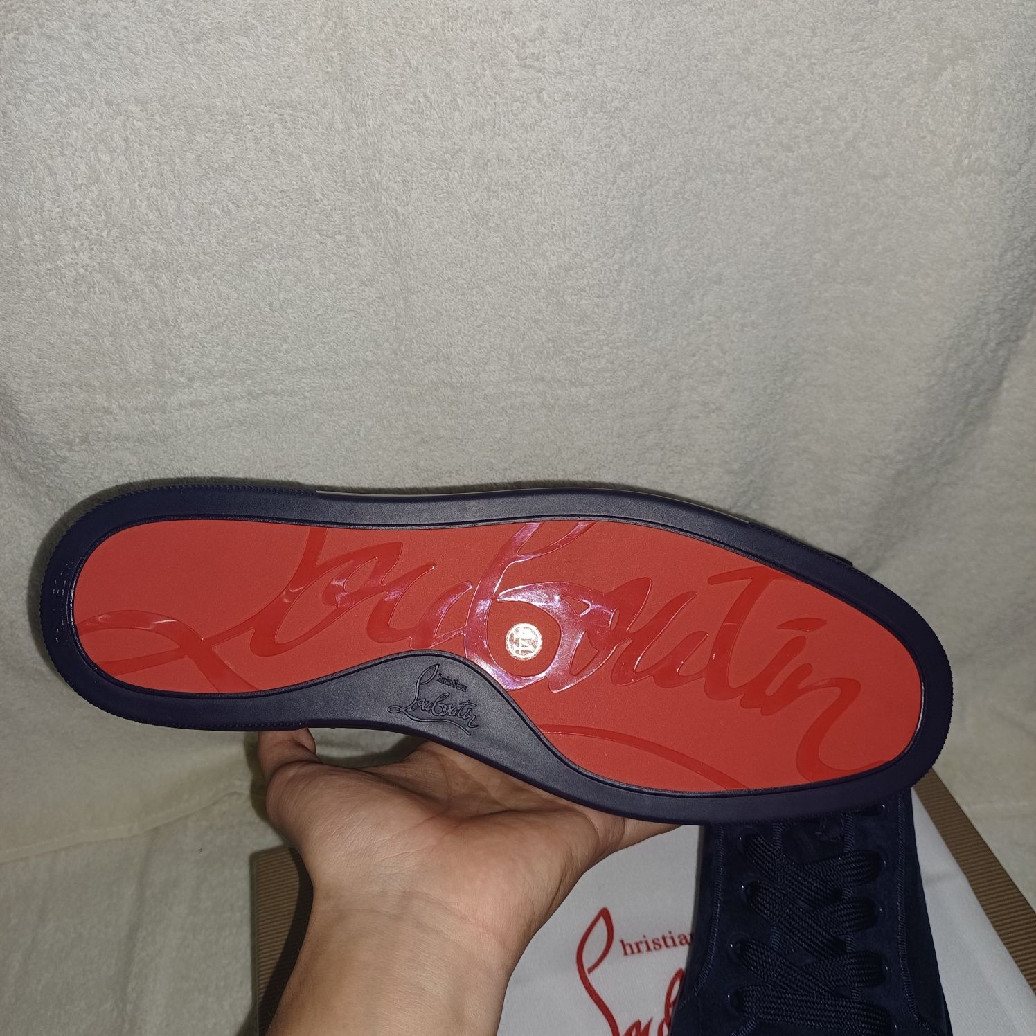 Louboutin темно синие