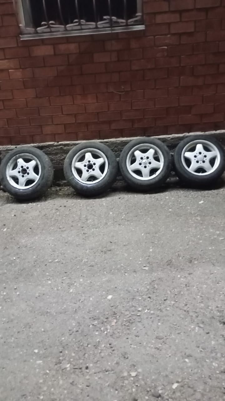 Диски мерс R15 с резиной