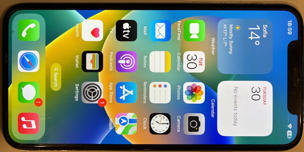 Iphone X, 64GB, отключен
