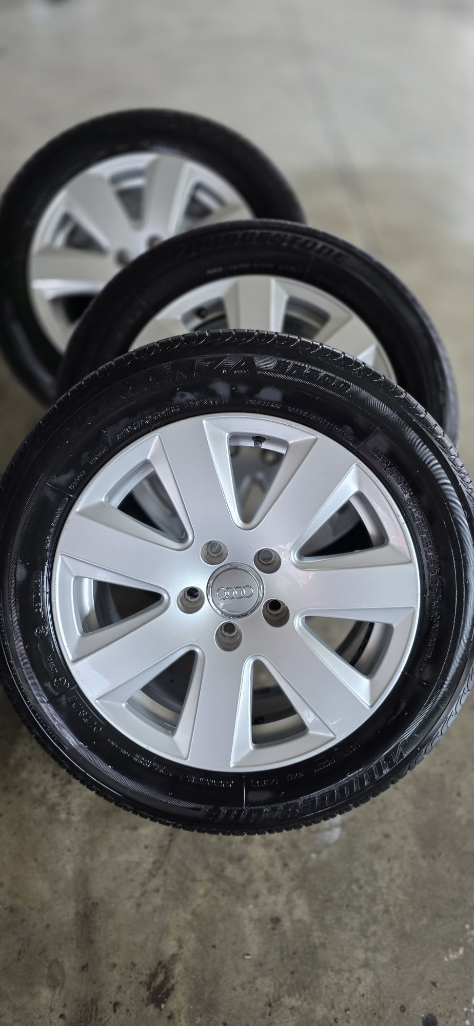 Оригинални джанти с гуми Bridgestone 5х112 r16 за Audi Vw Vag