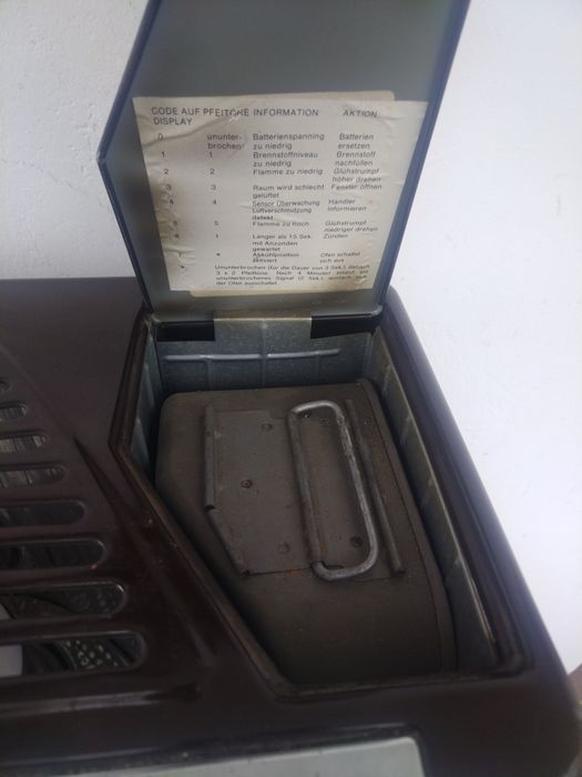 Отоплителна печка натечна ГАЗ, течен парафин, керосин
За отопление на