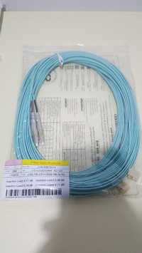 Cablu fibra optica duplex LC-LC, OM4, LSZH, 20m