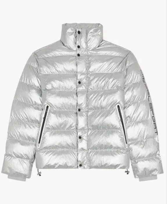 DIESEL яке сребърно , промазан шушляк!