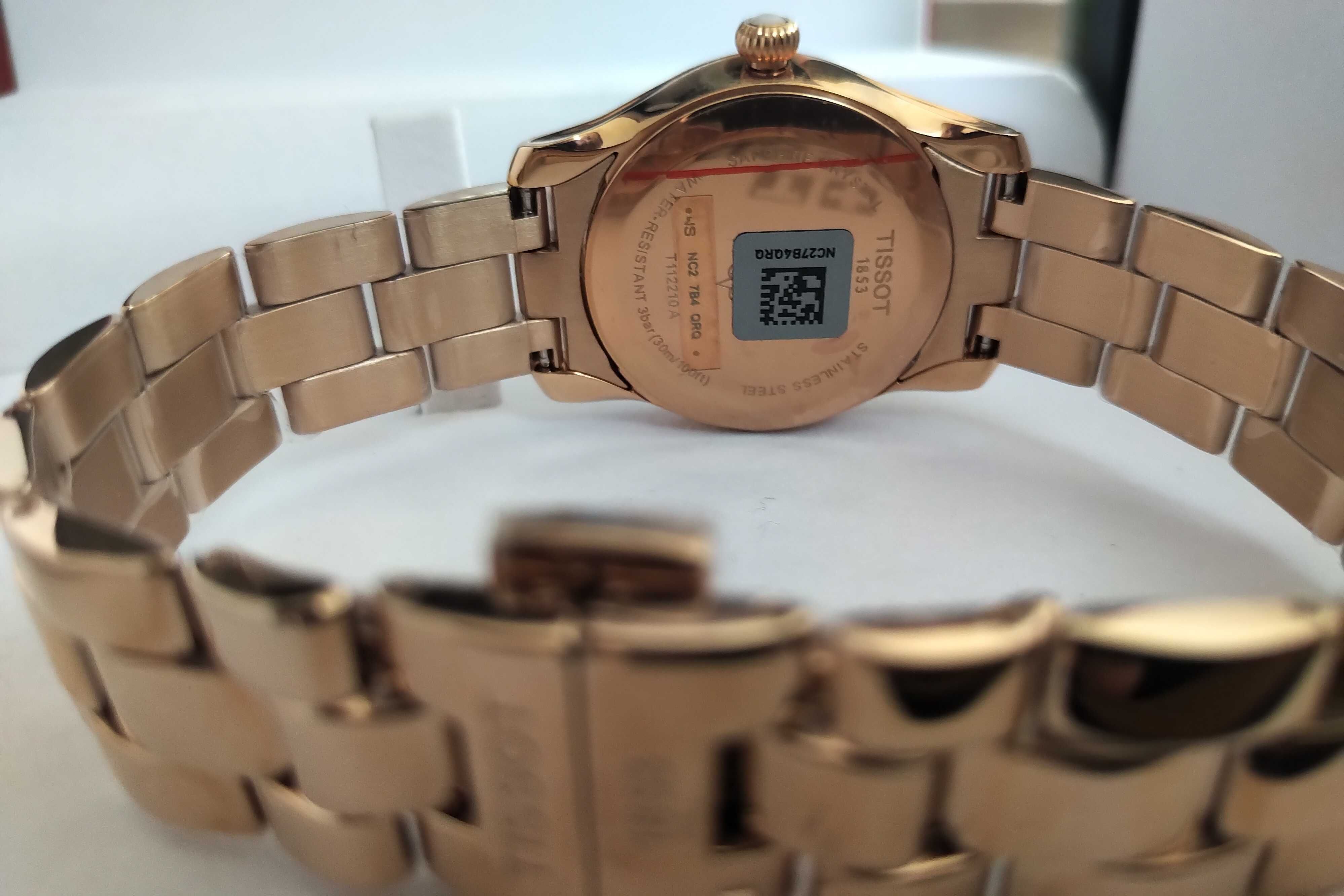 Vand Ceas Dama Tissot T-Wave Diamonds Ref. T1122103345600 Nou