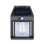 Lampa Led, JRH cu senzor de lumina pentru perete putere 3W Negru