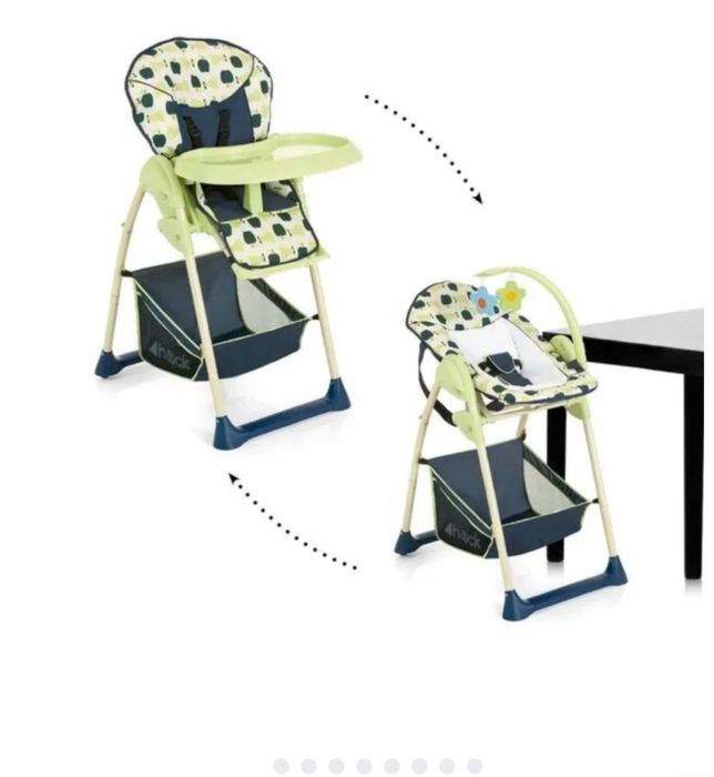 Hauck: Стульчик для кормления 2 в 1 Sit'n Relax фруктовый