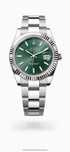 Rolex Datejust 41mm combinatia aur alb - otel inoxidabil cu bezel flut