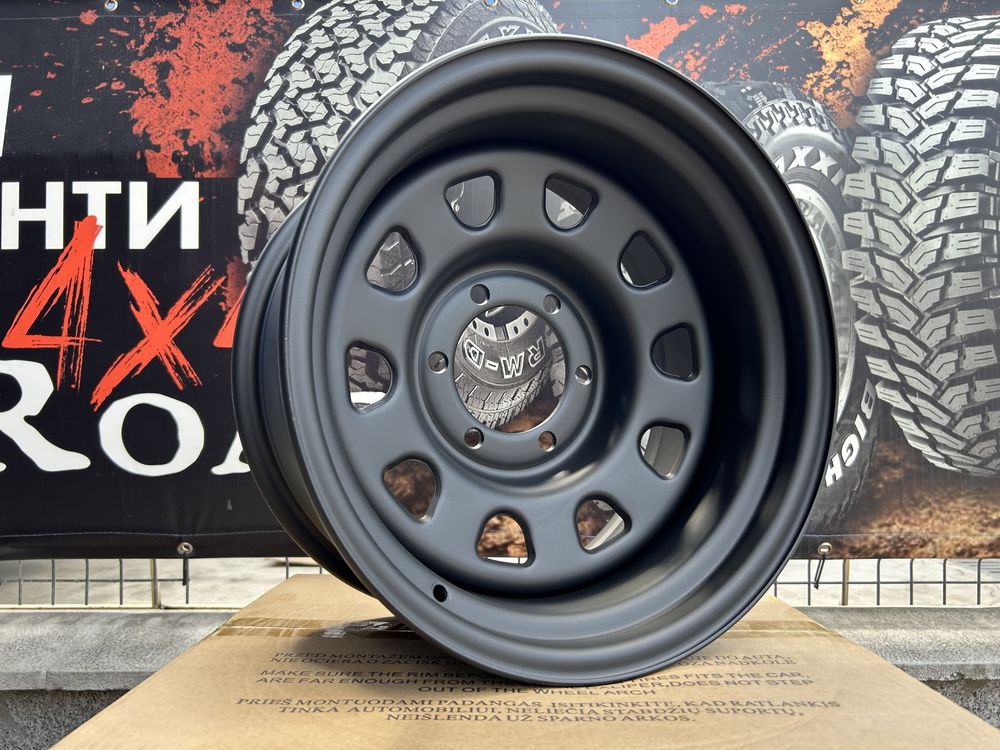 16" 6х139.7 Минусови Стоманени Джанти 4х4 Toyota Nissan Mitsubishi