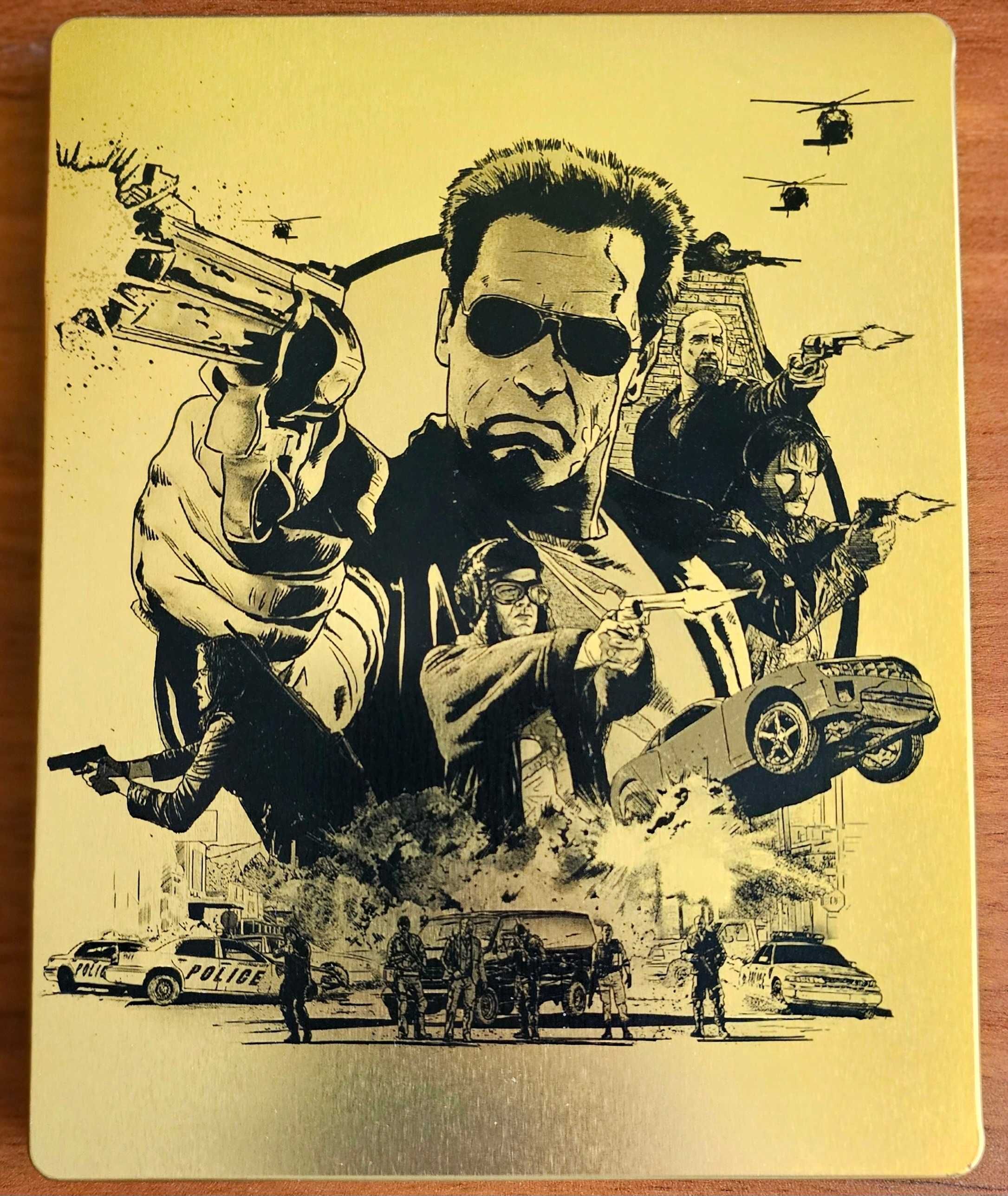 Vand steelbook Last Stand bluray, nou, neutilizat, cu Schwarzenegger
