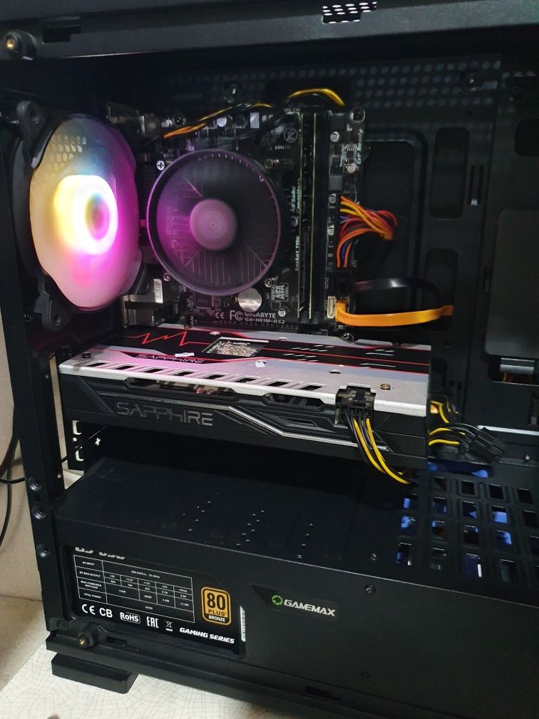 Компьютер h81, rx 570 4gb