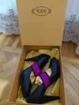 Pantofi cu toc marca Tod's