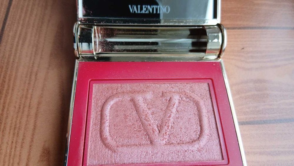 Pudra fard si obraz Valentino Eye2Cheek Dual use blush and shadow