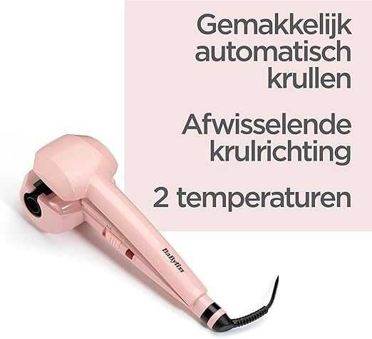 Aвтоматична маша за коса BaByliss Rose Blush Curl 2664PRE розова