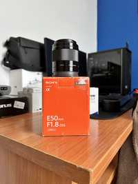 Обектив Sony 50mm f1.8 OSS - SEL50F18