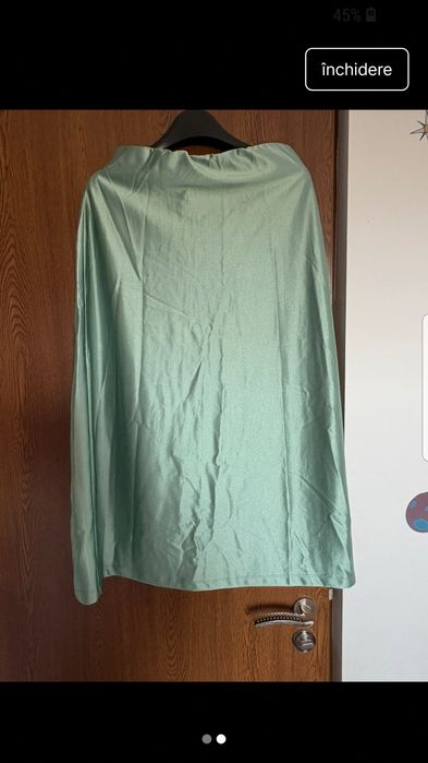 Fusta noua verde menta Trendyol Xs/S