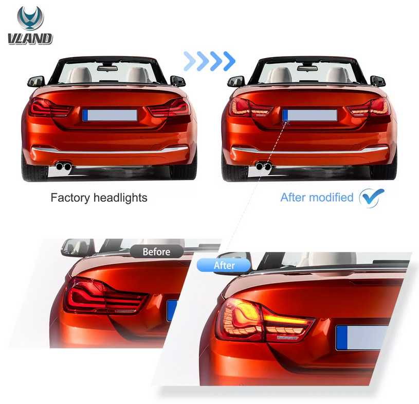 Динамичи стопове  M4 F82 F83 OLED  2014-2020