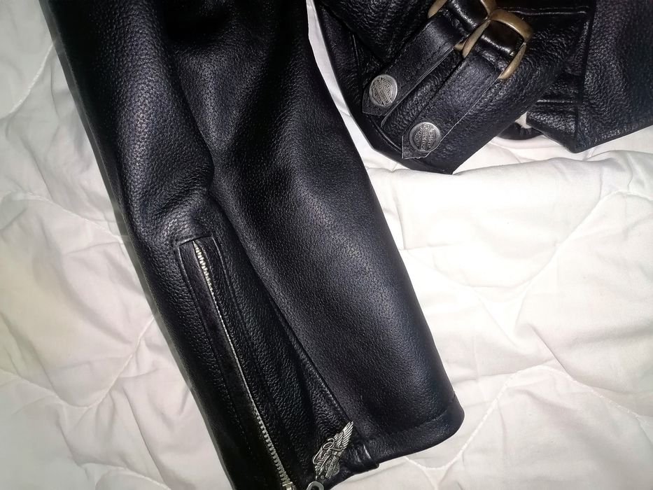 Geacă de piele Harley Davidson bărbați