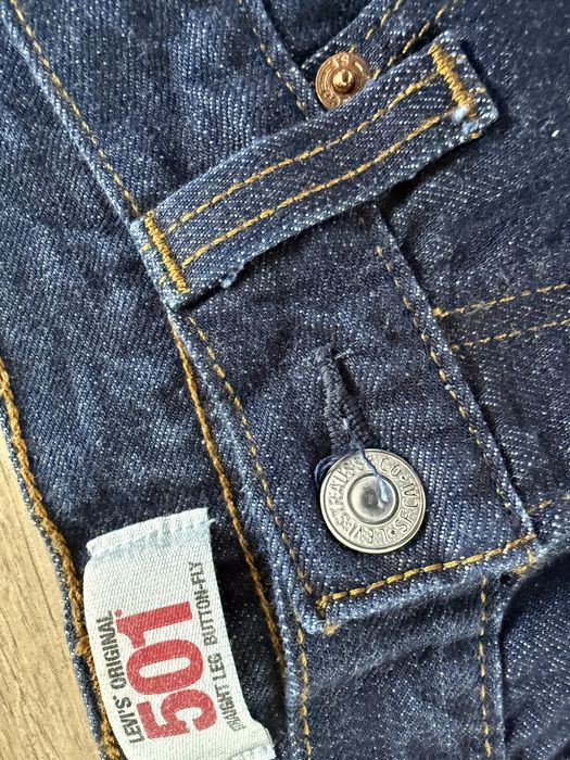 Blugi LEVIS Strauss 501 Indigo Barbati | Marime 33 x 34 (Talie 85 cm)