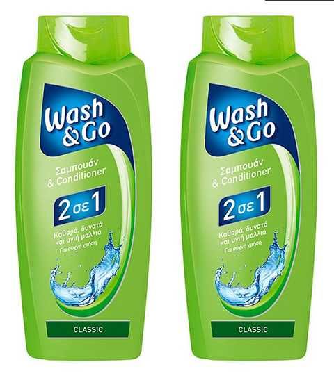 Промопакет Wash & Go 2in1 Classic два броя комплект 400 ml