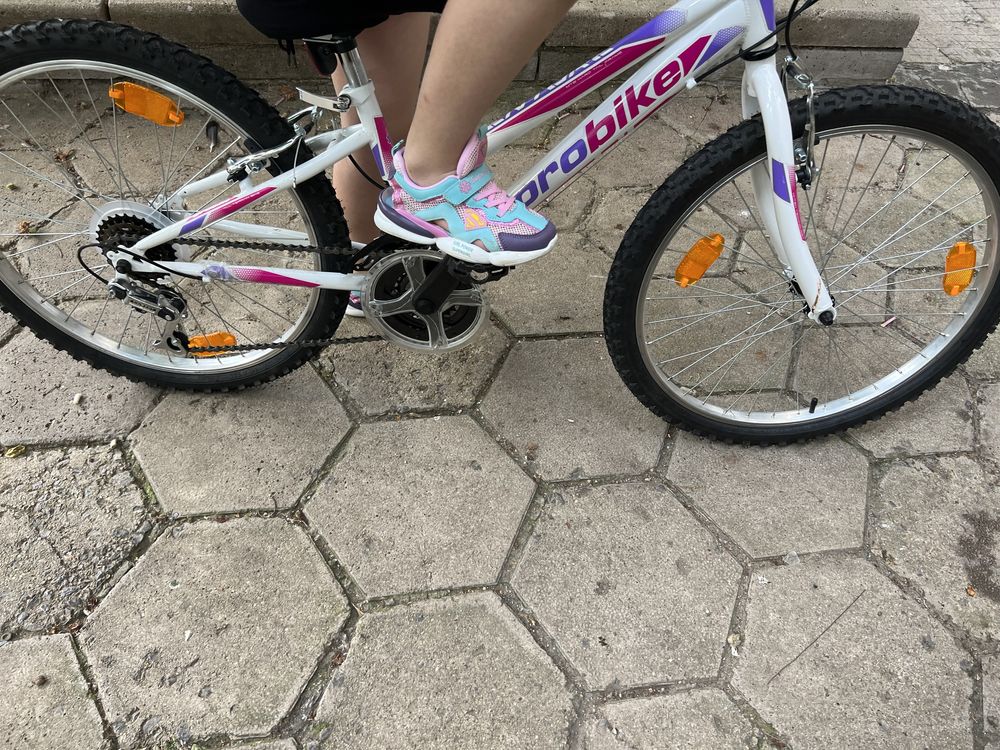 Детско колело за момиче  PRO BIKE/ CROSS/SCOOT 24 нов велосипед