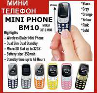 Мини телефон, L8Star BM10 малък телефон 3310, mini telefon