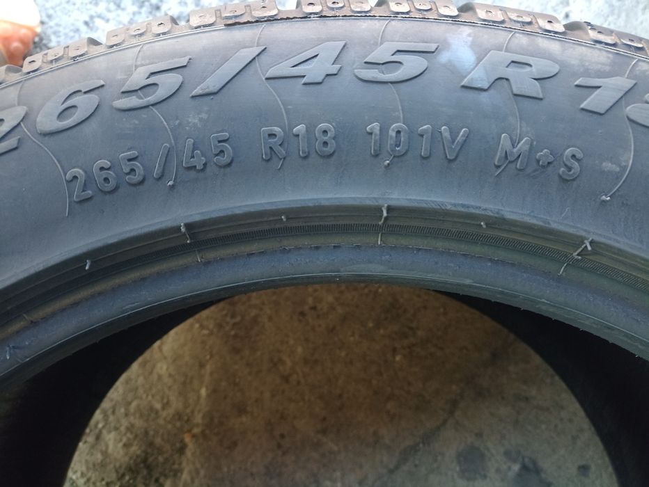 4 anvelope de iarna Pirelli 265/45 R18 dot 2019