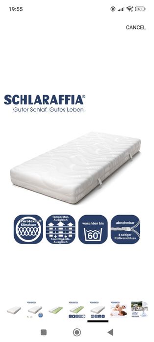 Saltea SCHLARAFFIA 160/200