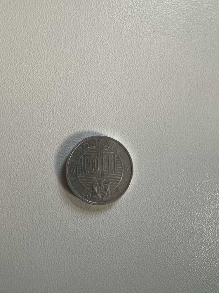 Moneda 1000 lei Constantin Brâncoveanu. An 2004