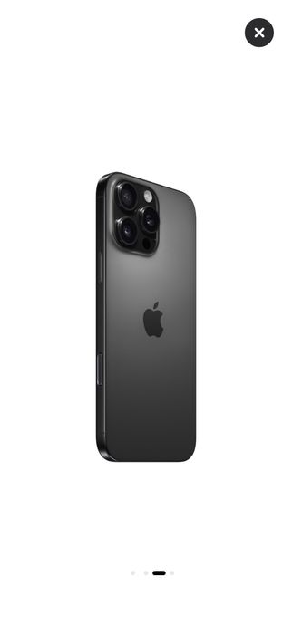 Iphone 16 pro 256 gb black titanium