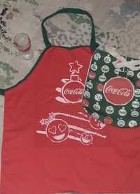 Набор для подарка coca-cola (фартук, шоппер, бокал)