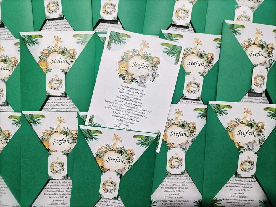 invitatii pentru nunta si botez