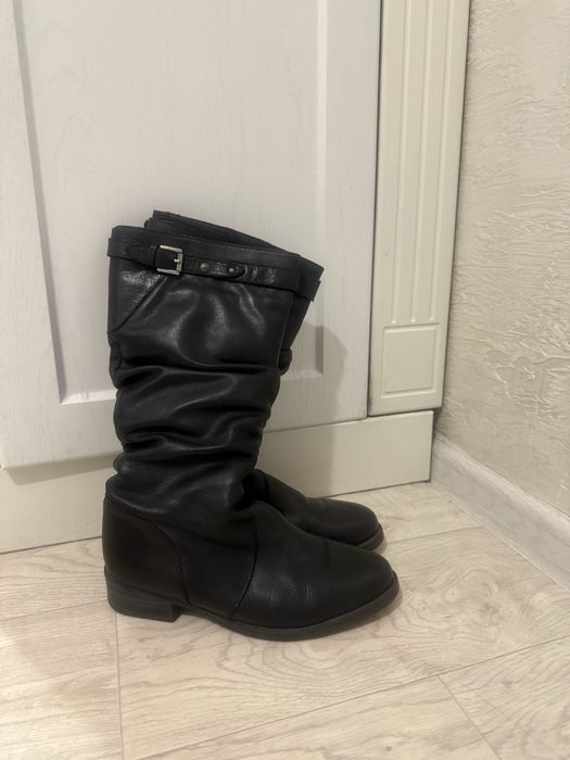 Сапоги кожа Португплия